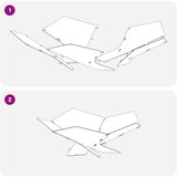  Kamin Rđa 53 x 53 x 18,5 cm Otporni čelik | shoptok.hr