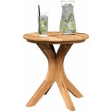  Bocni stol Smeđa 40 x 40 x 41 cm Čvrsto teak drvo | Eponuda.com