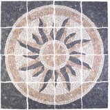  Mosaik pločice sa suncem Šareni 120 x 120 cm Mramor | shoptok.hr