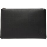 Calvin Klein Jeans Torbica za okrog pasu Sculpted Impression Pouch Pu LV04G1028G Črna u