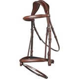 Trust Equestrian Uzda Geneva, angleška kombinirana, rjava/srebrna - Full | Shoptok.si