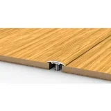 Prehodni profil (hrast, 0,9 m x 32 mm, vrsta montaže: vložki iz umetne mase)