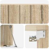 TV ormar za zid 59,5 x 31 x 30 cm Hrast sonoma | shoptok.hr