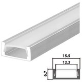  set aluminijumski profil za led trake 2m 15.5x6.7 Cene