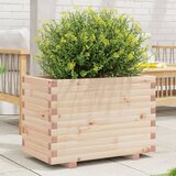  Vrtna sadilica 70x40x49,5 cm od masivne borovine | shoptok.hr