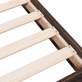 vidaXL Okvir za krevet smeđi hrast 75x190 cm konstruirano drvo | shoptok.hr