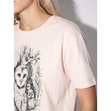 Sinsay Dvodijelna pamučna pidžama s printom sove | shoptok.hr