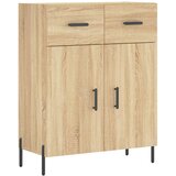  Visoka komoda hrasta sonome 69,5x34x180cm od konstruiranog drva | shoptok.hr