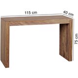 MID.YOU konzolna mizica, barve indijskega rožnega lesa | Shoptok.si
