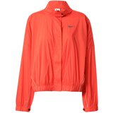 Nike Športna jakna oranžno rdeča / srebrna | Shoptok.si