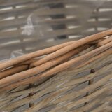 Balkonska sadilica od pruća s PE oblogom 2 kom 40 cm | shoptok.hr