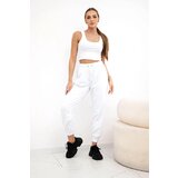 Kesi Set of top+pants white | shoptok.hr