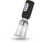 Cruizr CS07 - punjiva, vibrirajuća pumpa za penis (crna-prozirna) | shoptok.hr