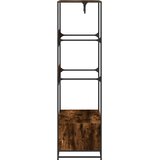 vidaXL Ormar boja dimljenog hrasta 90x50x180 cm od konstruiranog drva | shoptok.hr