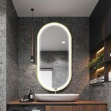 Tutumi Ogledalo LED OVL 50x100cm Gold | Shoptok.si