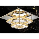 Toolight kistalna stropna svjetiljka led 24W kvadratna APP409-C APP410-C | shoptok.hr