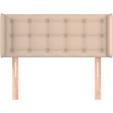  Uzglavlje s ušima boja cappuccina 93x16x78/88 cm umjetna koža | shoptok.hr