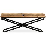  Stolić za kavu od masivnog drva manga 110 x 55 x 42 cm | Eponuda.com