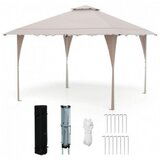 Gazebo paviljon sa mehanizmom 4x4m Be? 1687 | ePonuda.com