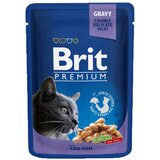 Brit Premium Cat Delicate koščki v omaki s trskom 100 g vrečka Cene