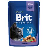 Brit Premium Cat komadići u umaku s bakalarom, vrećica 100 g Cijene