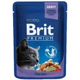Premium Cat komadići u umaku s bakalarom, vrećica 100 g