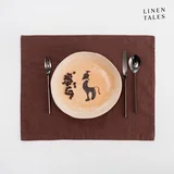 Laneni podmetač 35x45 cm Chocolate –
