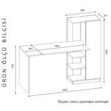 Hanah home radni Sto Yagiz - Antracit | ePonuda.com