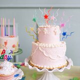 Meri Meri Svečka za torto Multicolor Happy Birthday – | Shoptok.si
