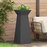 vidaXL Stalak za biljke Crni Metal 40 x 40 x 101 cm Sadilice | shoptok.hr