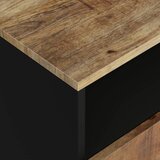  Noćni ormarić 50x33x62 masivno drvo bagrema i konstruirano drvo | Eponuda.com
