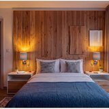  Brilagi - LED fleksibilna zidna lampa NUBILA 1xE27/25W/230V + LED/3W mesing/svetlosiva | Eponuda.com