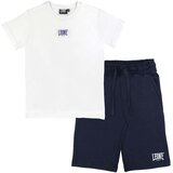 Leone 1947 Otroški kompleti Boy Sets T-Shirt + Bermuda Basic Bela Cene