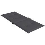  Jastuci za vrtne stolice 6 kom antracit 120x50x3 cm od tkanine | shoptok.hr