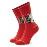 Stereo Socks Visoke nogavice Unisex Wet Nightmare Rdeča