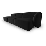 Milo Casa Črna žametna sedežna garnitura desni kot 311 cm Paolo – | Shoptok.si
