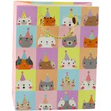  Paper Gift Bag Cats Glitter 23 x 18 x 10.5 cm | Shoptok.si