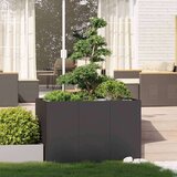 vidaXL Sadilica crna 120x80x80 cm od čelika | shoptok.hr