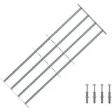  Sigurnosna rešetka za prozore s 4 poprečne šipke 3 pcs | Eponuda.com