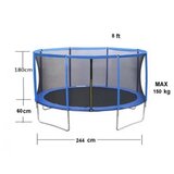 Winner Bike Trampoline TRAMBOLINA 244 cm | ePonuda.com