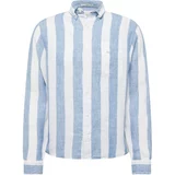 Gant Košulja plava melange / bijela