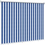  Vanjska roleta 90% blokada UV zraka Plava i bijela pruga 160 x 140 cm | Shoptok.si