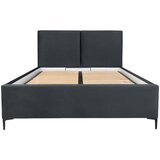 MID.YOU oblazinjena postelja 180 cm x 200 cm , tekstil temno siva | Shoptok.si