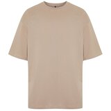 Trendyol Muška majica Tmnss22Ts0318, Bež Cene