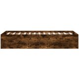  Okvir kreveta za pod Dimljeni hrast 80 x 200 cm | shoptok.hr