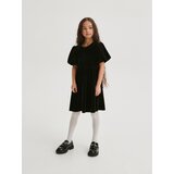 Reserved - Obleka iz velurja - Črna | Shoptok.si
