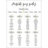  Tabla sedežni red TABSED 01 | Shoptok.si