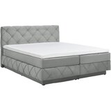 Premium Living Postelja Boxspring Cordoba, Svetlo Siva, 180x200 | Shoptok.si