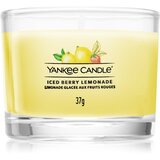 Yankee Candle Iced Berry Lemonade mala mirisna svijeća bez staklene posude glass 37 g | shoptok.hr