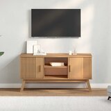 TV ormarić OLDEN smeđi 114 x 43 x 57 cm od masivne borovine | Eponuda.com